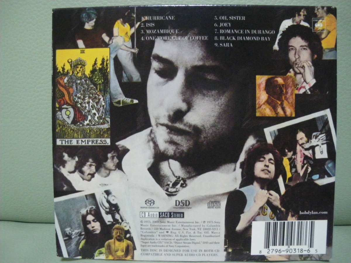 SACD]Bob Dylan ボブ・ディラン/Desire　欲望/HYBRID 高音質　_画像4