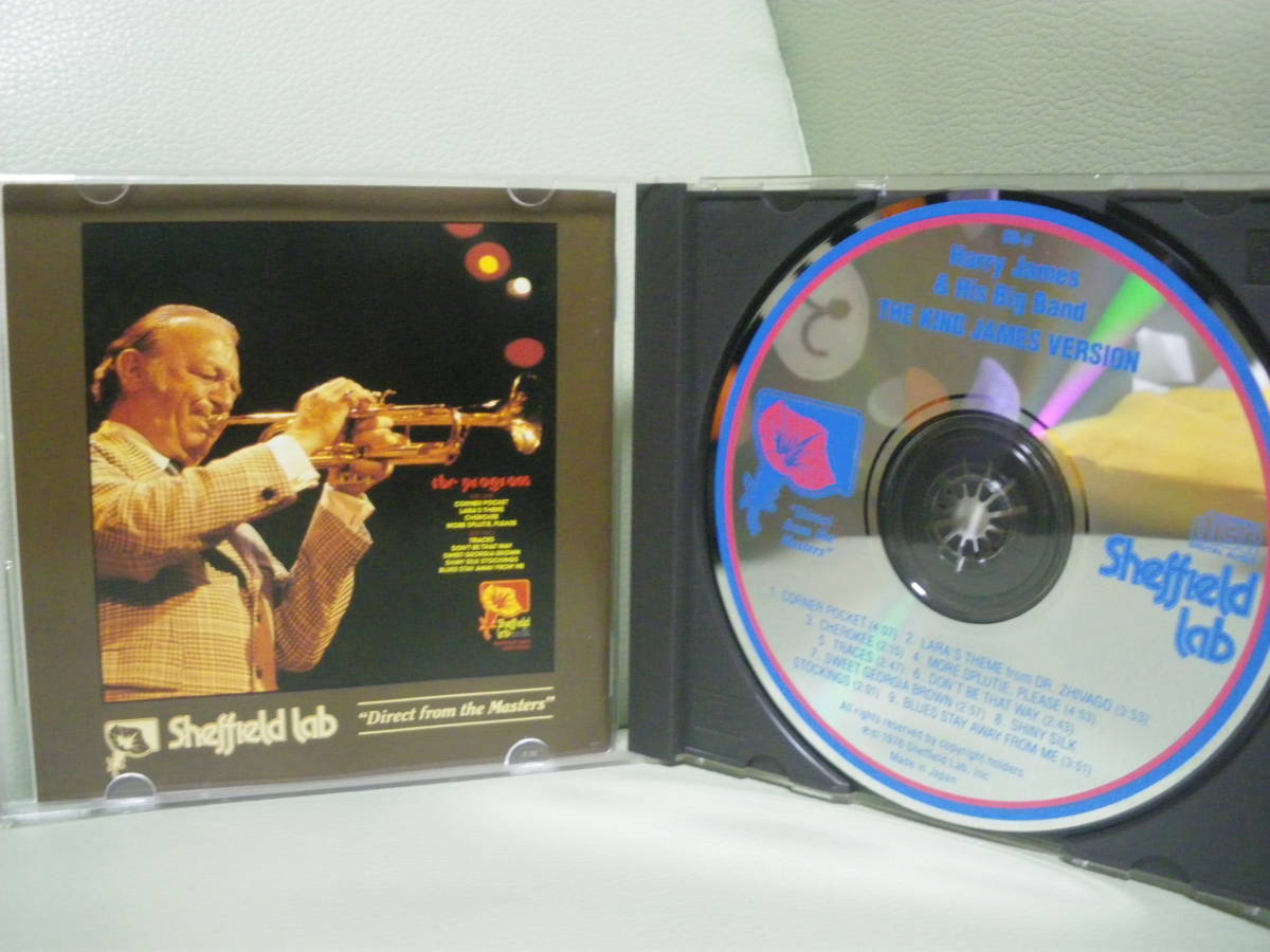 Sheffield lab CD]Harry James and His Big Band ハリー・ジェイムス ビッグ・バンド/ King James Version /シェフィールド・ラボ/CD-3の画像2