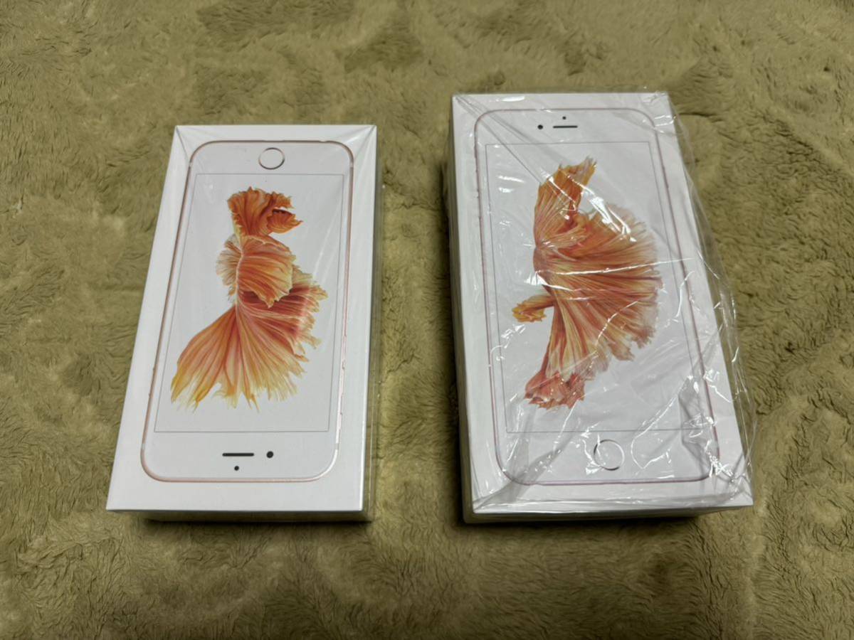 iPhone 空箱 iPhone6s iPhone6s plus 空箱2つです。_画像1