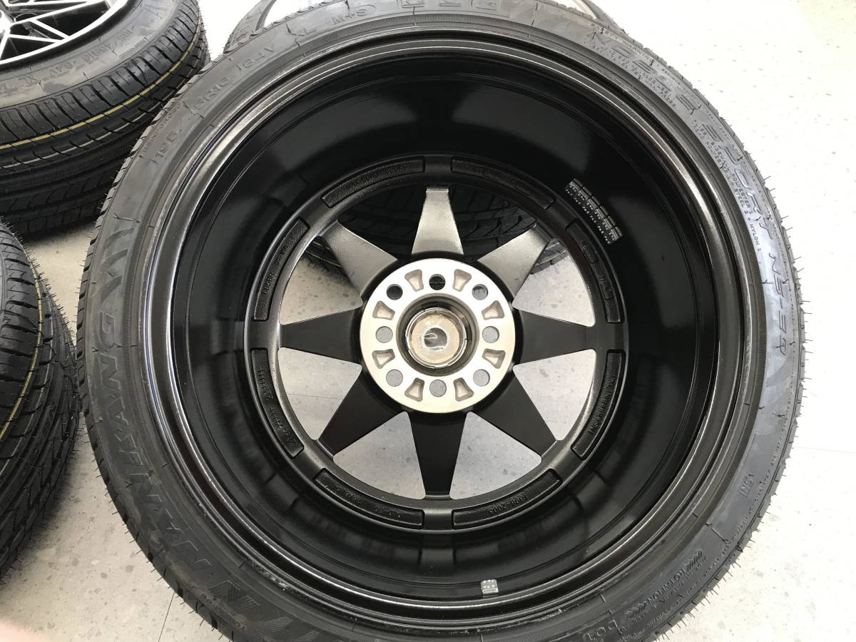 □□2401-187 新品 希少 HSR 16in 8.5J ＋30 100/114.3 NS-20 195/45R16 4本 深リム 旧車 AE86 S13 シビック CRX インテグラ bB キューブ の画像10