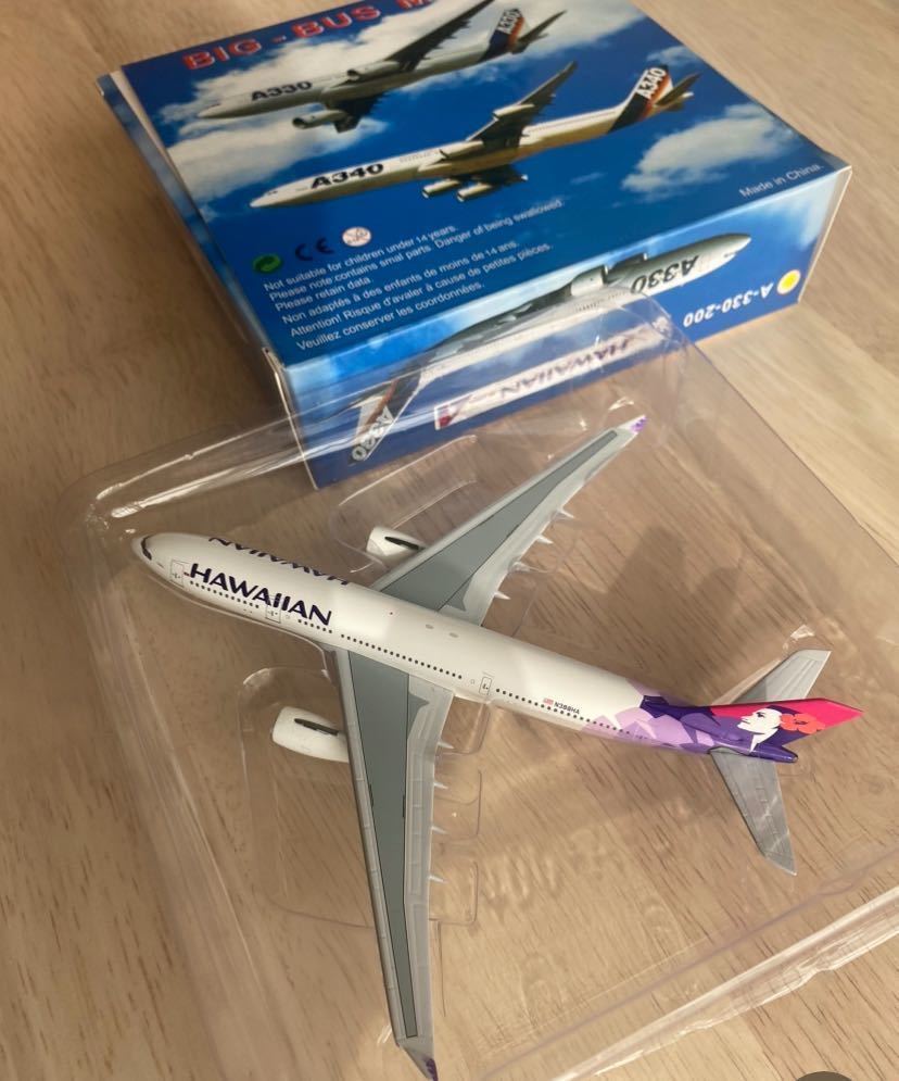 在庫1点♪レア新品Airbus模型★1:400*ハワイアン*A330-200 N388HA