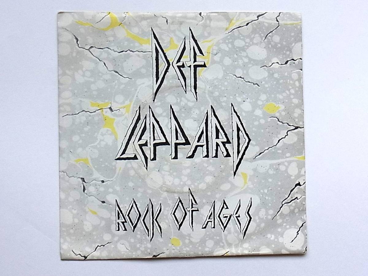 [d111]★UK盤EP★デフ・レパード★Def Leppard★Rock Of Ages★7inch★7インチ★シングル★_画像1