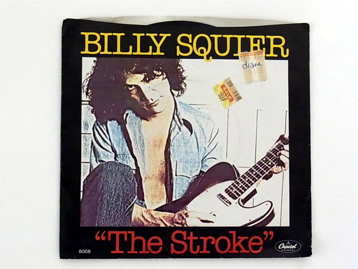 [b144]★US盤EP★ビリー・スクワイア★Billy Squier★The Stroke★ハードライダーの美学★7inch★7インチ★シングル★_画像2