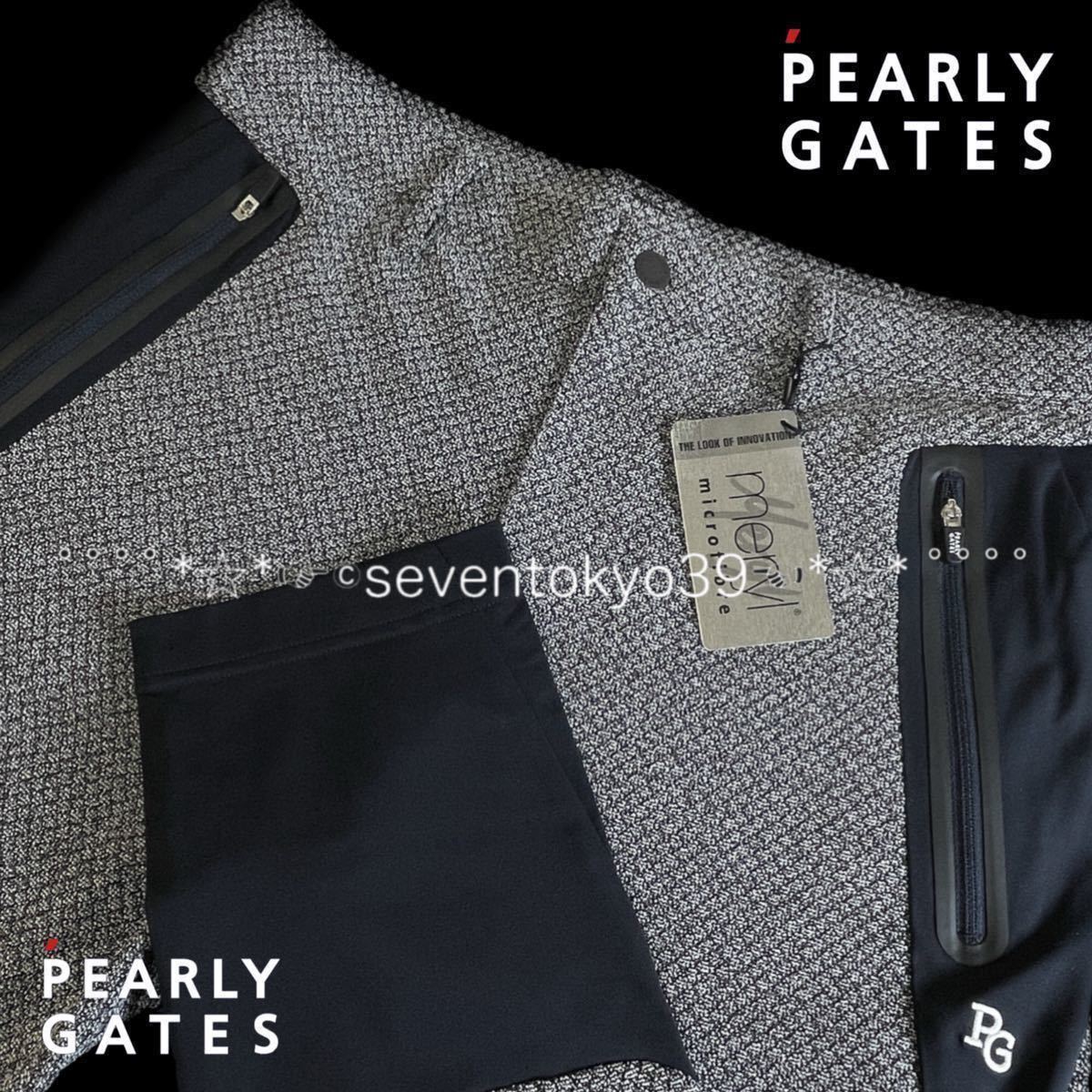 本物 新品 49974165 PEARLY GATES パーリーゲイツ 5(L)超人気 ダイヤニットジャガード パンツ 軽量 温か 快適伸縮素材meryl使用 最新_画像2