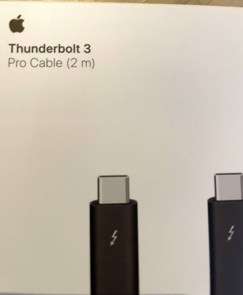 // Thunderbolt 3(USBC)Pro кабель (2 m)// Thunderbolt 4 сменный эта 1
