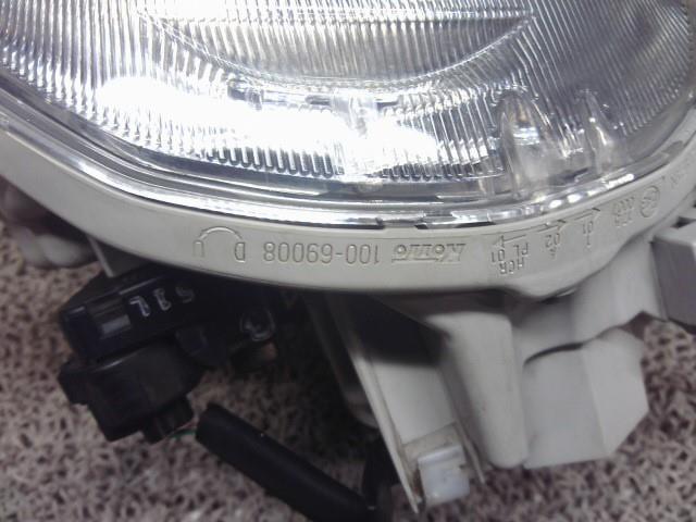 ☆平成27年 ミラココア プラスX L675S 右ヘッドランプ HID コイト 100-69008 81110-B2840_画像7