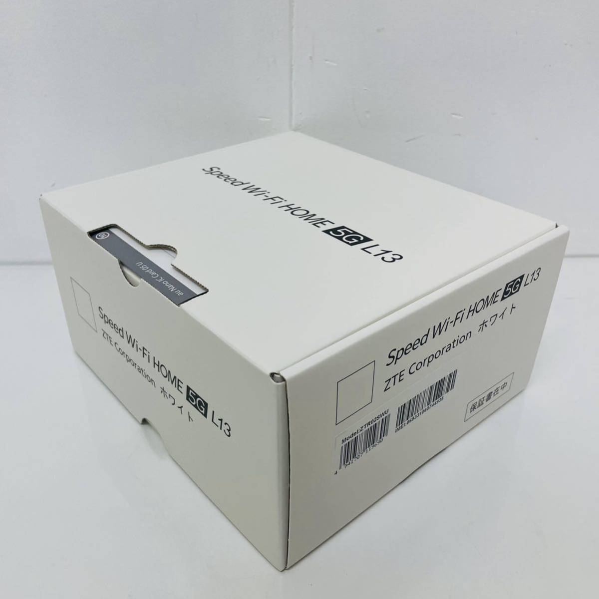 new goods unopened Speed Wi-Fi HOME 5G L13 ZTR02 remainder . none