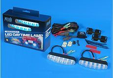 ＶＥＬＩＡＳ 市光工業 ＬＥＤデイタイムランプ タイプIIIＸキットホワイト２４Ｖ_画像1