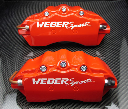 WEBER Sports キャリパーカバー前後セット アクセラ BM5FP/BM5AP (13.11～) [キャリパー形状確認要]_画像1