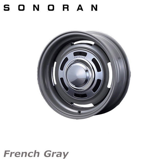 Motor Farm モーターファーム SONORAN (ソノーラ) 16x6.0J 5H/139.7 -5 フレンチグレー (１本)
