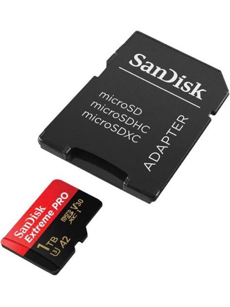 601a2109* SanDisk microSDXC UHS-I карта 1TB Extreme PRO высокоскоростной ( считывание максимальный 200MB/s записывание максимальный 140MB/s)