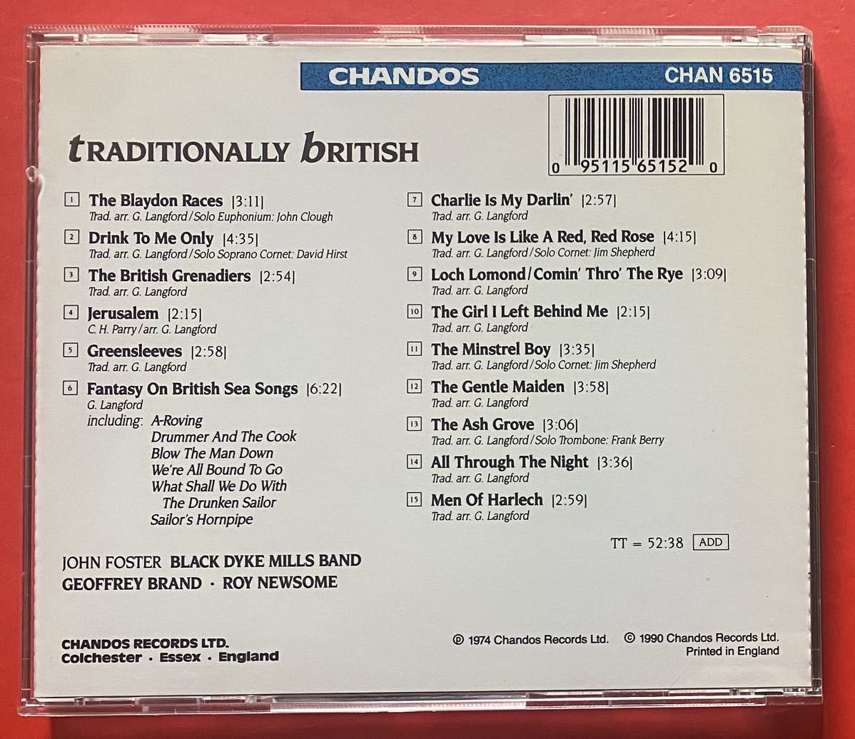 【CD】BLACK DYKE MILLS BAND「TRADITIONALLY BRITISH」ブラック・ダイク・ミルズ・バンド 輸入盤 [12250080]_画像2