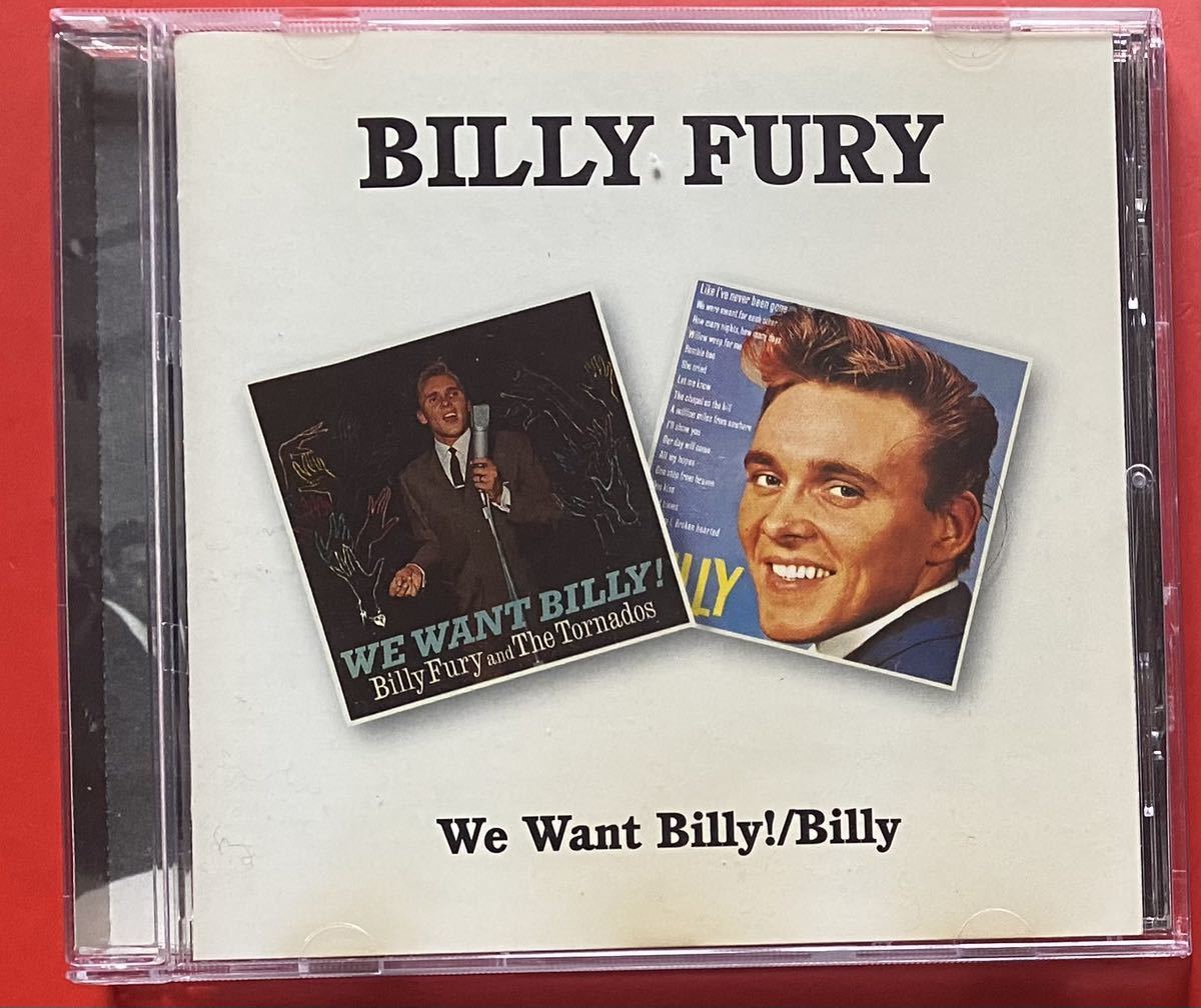 【2in1CD】BILLY FURY「WE WANT BILLY! / BILLY」ビリー・フューレイ 輸入盤 [12210316]_画像1