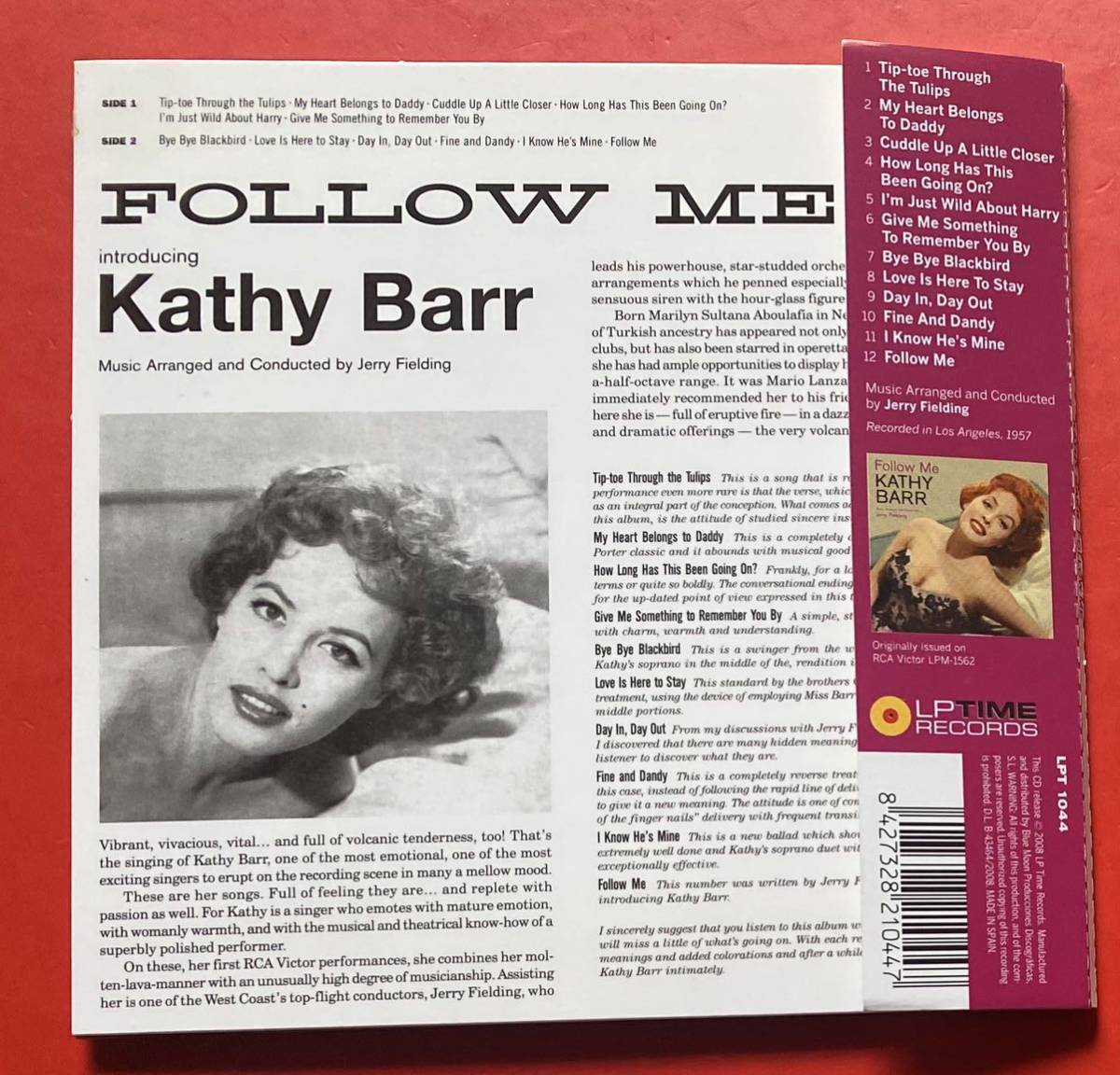 【美品紙ジャケCD】KATHY BARR「FOLLOW ME」キャシー・バー 輸入盤 [11150770]_画像2