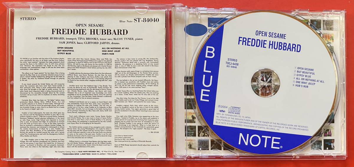 【美品CD】フレディ・ハバード「Open Sesami」FREDDIE HUBBARD 国内盤 [10040377]_画像4