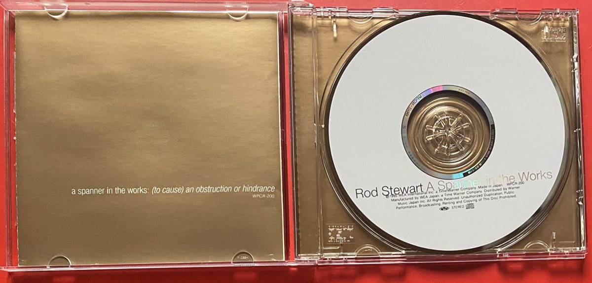 【CD】ロッド・スチュワート「A Spanner in the Works」ROD STEWART 国内盤 [11290200]_画像3