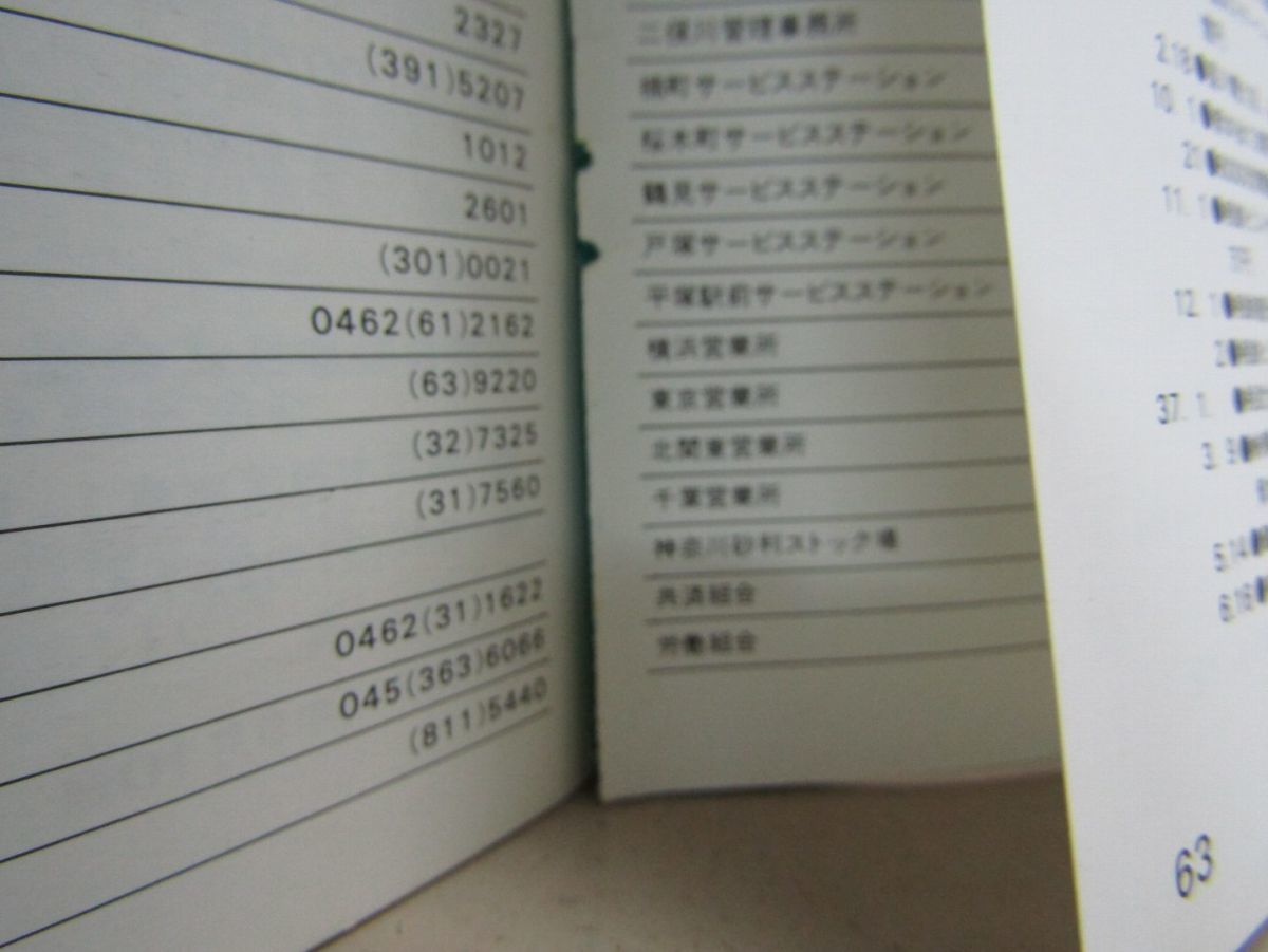 8325　AS 【鉄道資料】相鉄要覧 1979年 相模鉄道株式会社 ハンドブック 非売品_画像2