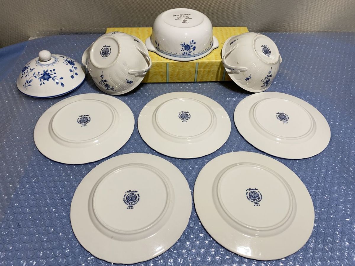 ★☆J332　ノリタケ（Noritake)　カップ＆ソーサー・プレート皿ほかまとめて　中古品☆★_画像7