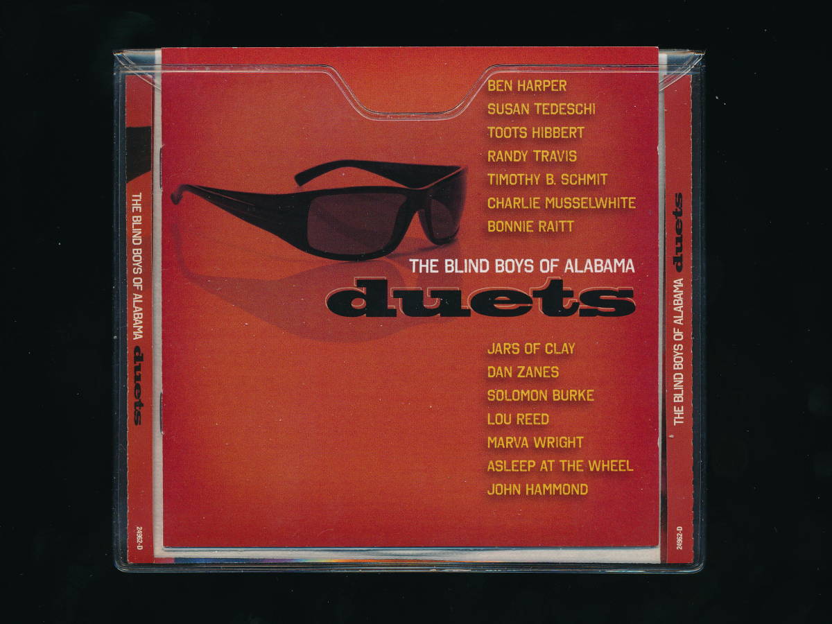 ☆THE BLIND BOYS OF ALABAMA with SUSAN TEDESCHI, TOOTS, BONNIE RAITT, LOU REED...☆DUETS☆2009年日本流通仕様☆P-VINE PCD-17329☆の画像2