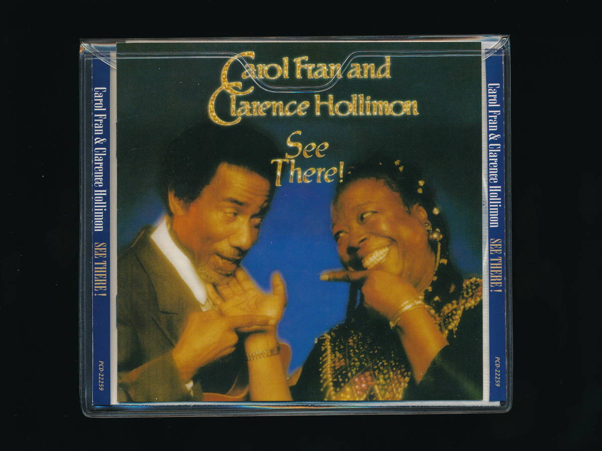 *CAROL FRAN AND CLARENCE HOLLIMON*SEE THERE!*2006 year with belt Japanese record *BLACK TOP / P-VINE PCD-22259*