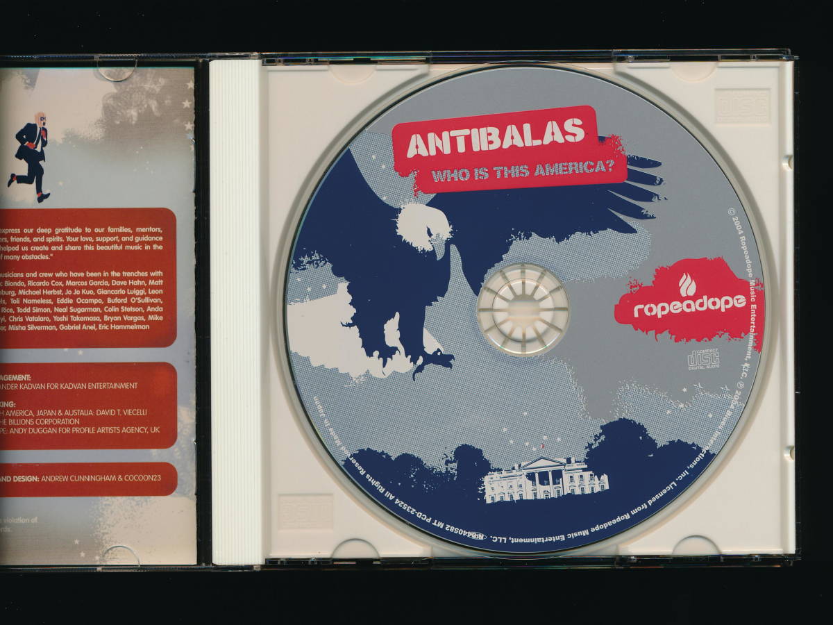 ☆ANTIBALAS☆WHO IS THIS AMERICA?☆2004年帯付日本盤☆P-VINE PCD-23524☆1 BONUS TRACK☆アフロビート☆_画像7