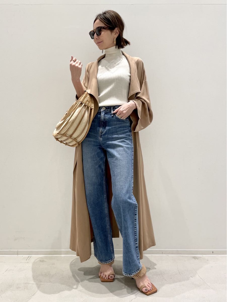 アパルトモン【22AW】未使用 WIDE Rib Knit リブタートルニット アパルトモン【22AW】未使用 WIDE Rib Knit リブタートルニット