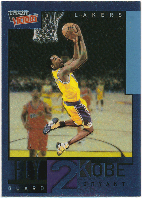 Kobe Bryant NBA 2000-01 Upper Deck UD Ultimate Victory Fly 2 Kobe #73 コービー・ブライアント_画像1
