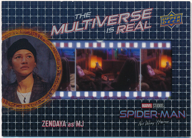 Zendaya as MJ 2023 Upper Deck Marvel Spider-Man No Way Home The Multiverse is Real Acetate FC-1 スパイダーマン_画像1