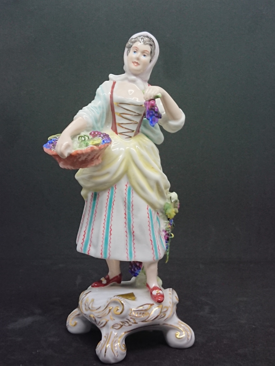 Royal Dux Bohemia ロイヤルダックス 陶器人形 ② 1980年代 チェコスロヴァキア