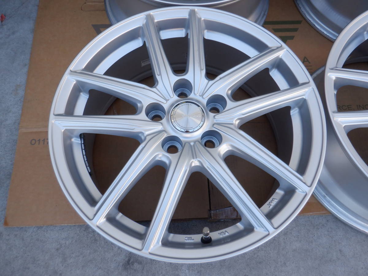 ブリジストン ECO FORME 17X7.0J +45 5穴-114.3 中古4本!　_画像3