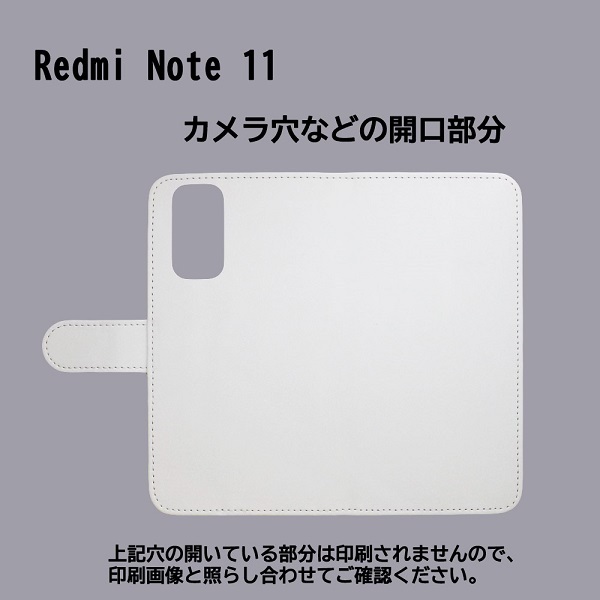 Redmi Note 11　スマホケース 手帳型 プリントケース 猫 ネコ cat イラストアニマル サングラス_画像3