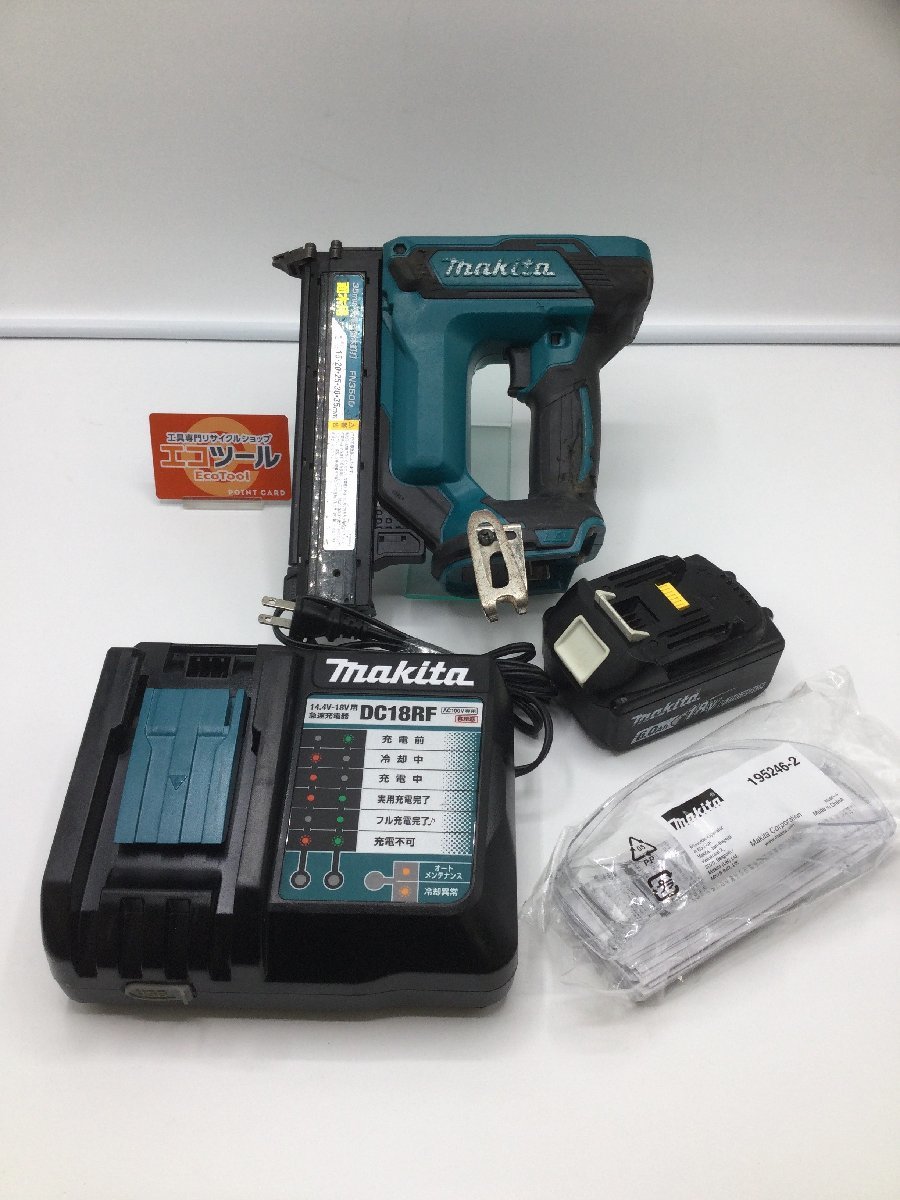 【領収書発行可】☆Makita/マキタ 18v35mm充電式面木釘打 FN350DRG [ITQHLBLU85WU]の画像1