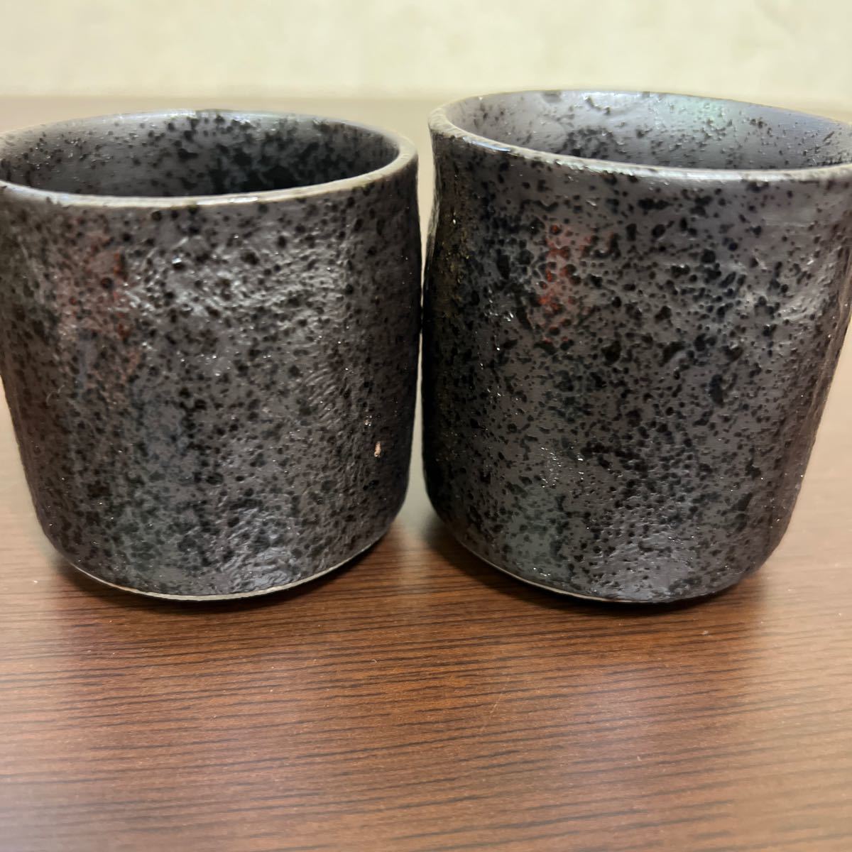 湯 ペア 茶器 夫婦 陶 陶器 備前 格安売り切りスタートs_画像6