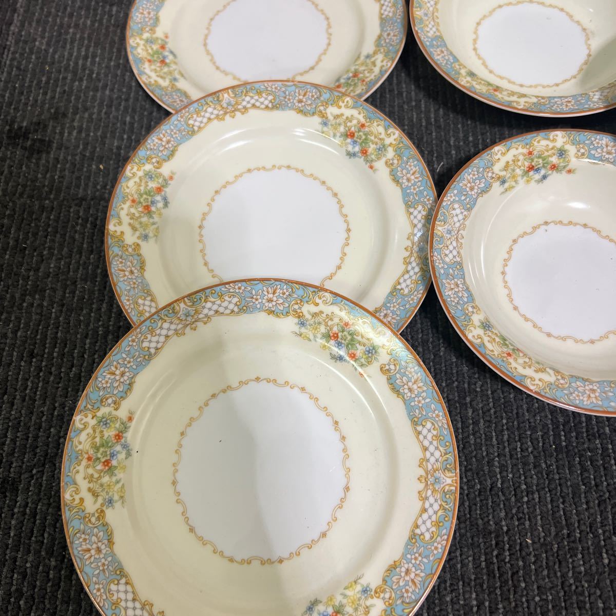 ノリタケ Noritake ノリタケ 洋食器 昭和レトロ 小皿5点枚　パン皿3枚 格安売り切りスタートs_画像3