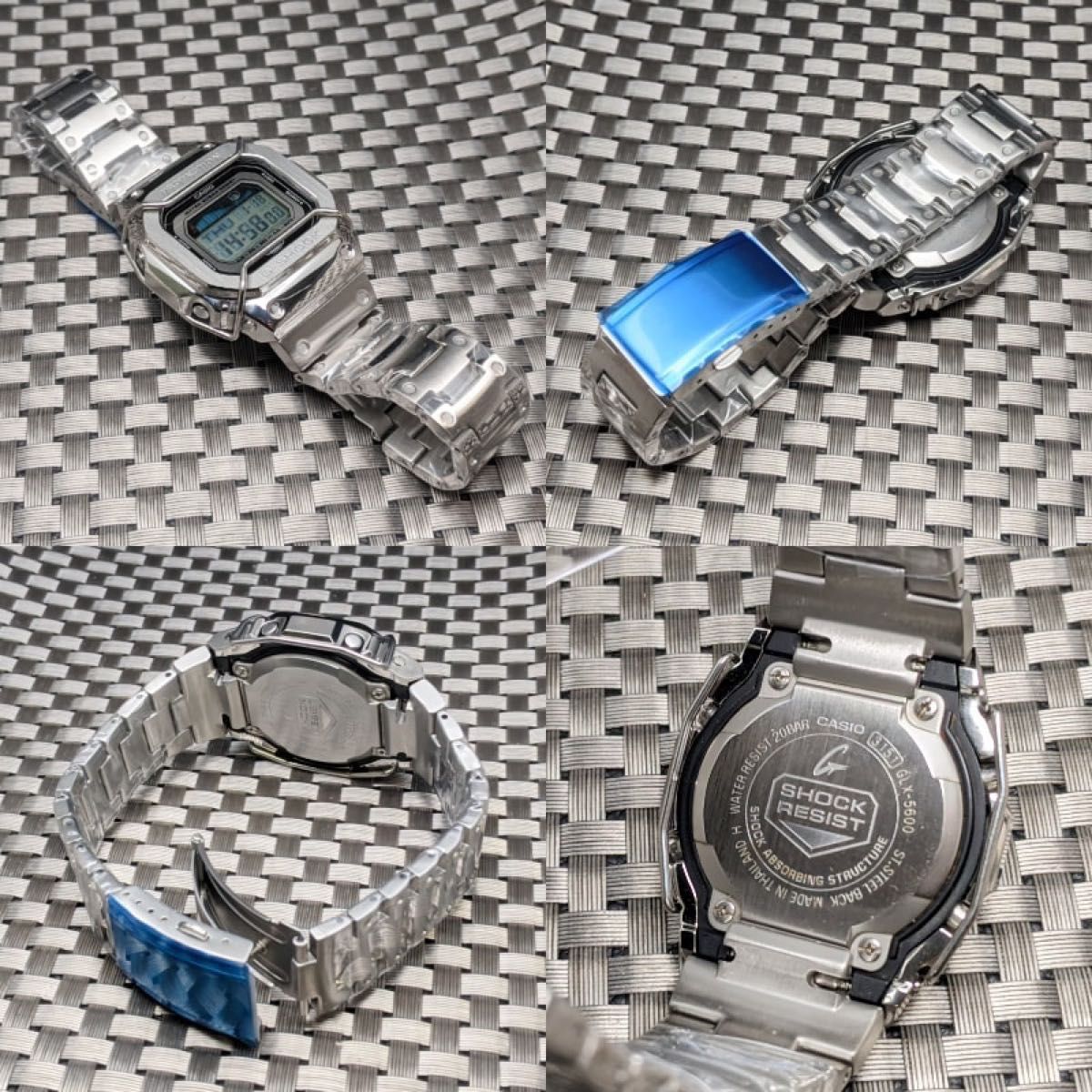 G-SHOCK GLX-5600 フルメタルカスタム + ワイヤーガード 電池 G-SHOCK GLX-5600 フルメタルカスタム + ワイヤーガード 電池