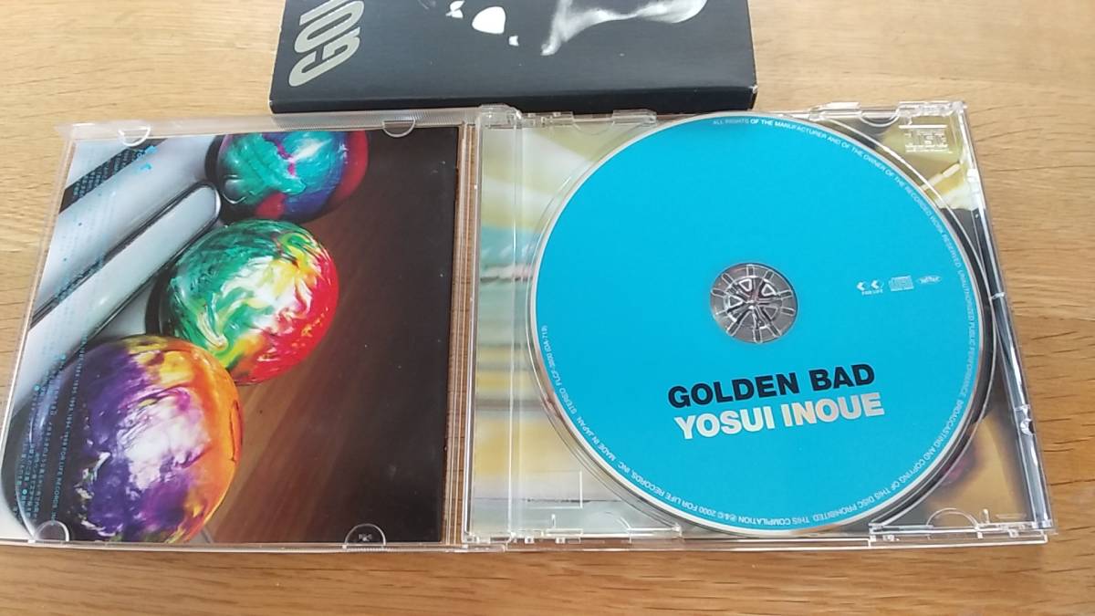 CD 井上陽水 2枚セット ゴールデン バッド GOLDEN BAD /ブルー セレクション Blue Selection ブルーセレクション 中古品の画像3