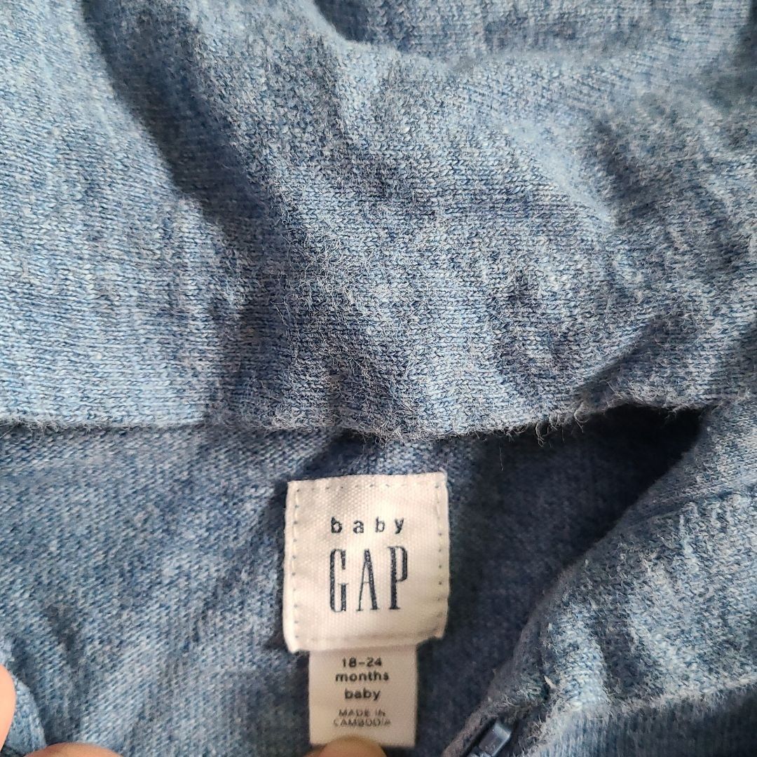 二枚セット　babyGAP　18-24　パーカー　70サイズ