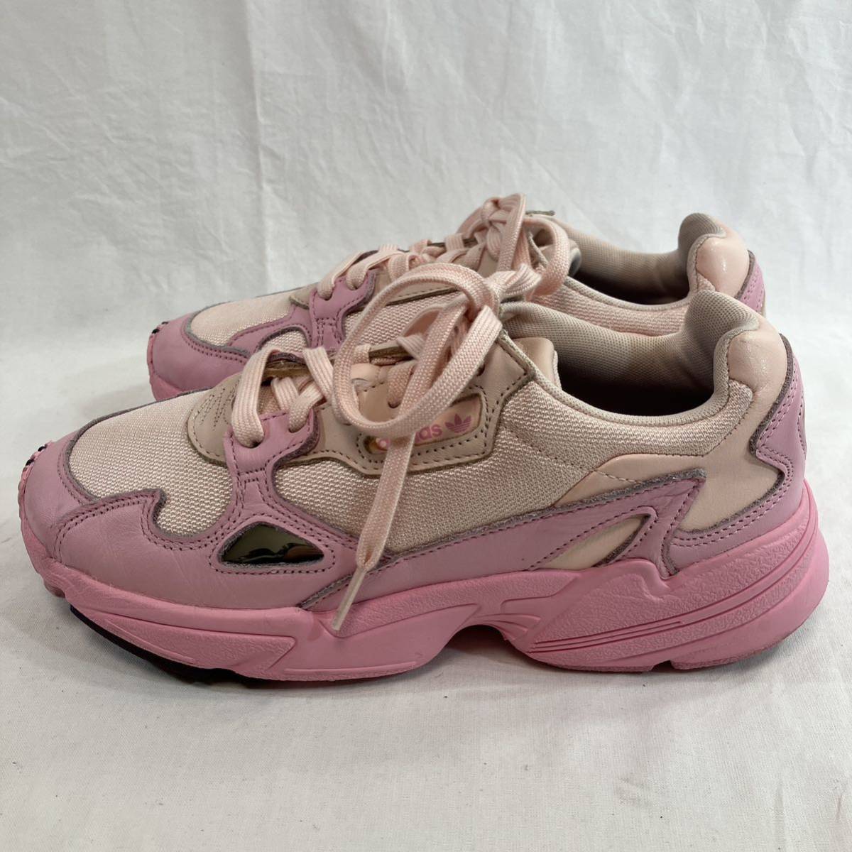 [adidasFalcon] アディダスファルコン アディダスオリジナルス スニーカー size:24cm collar:pink ピンク