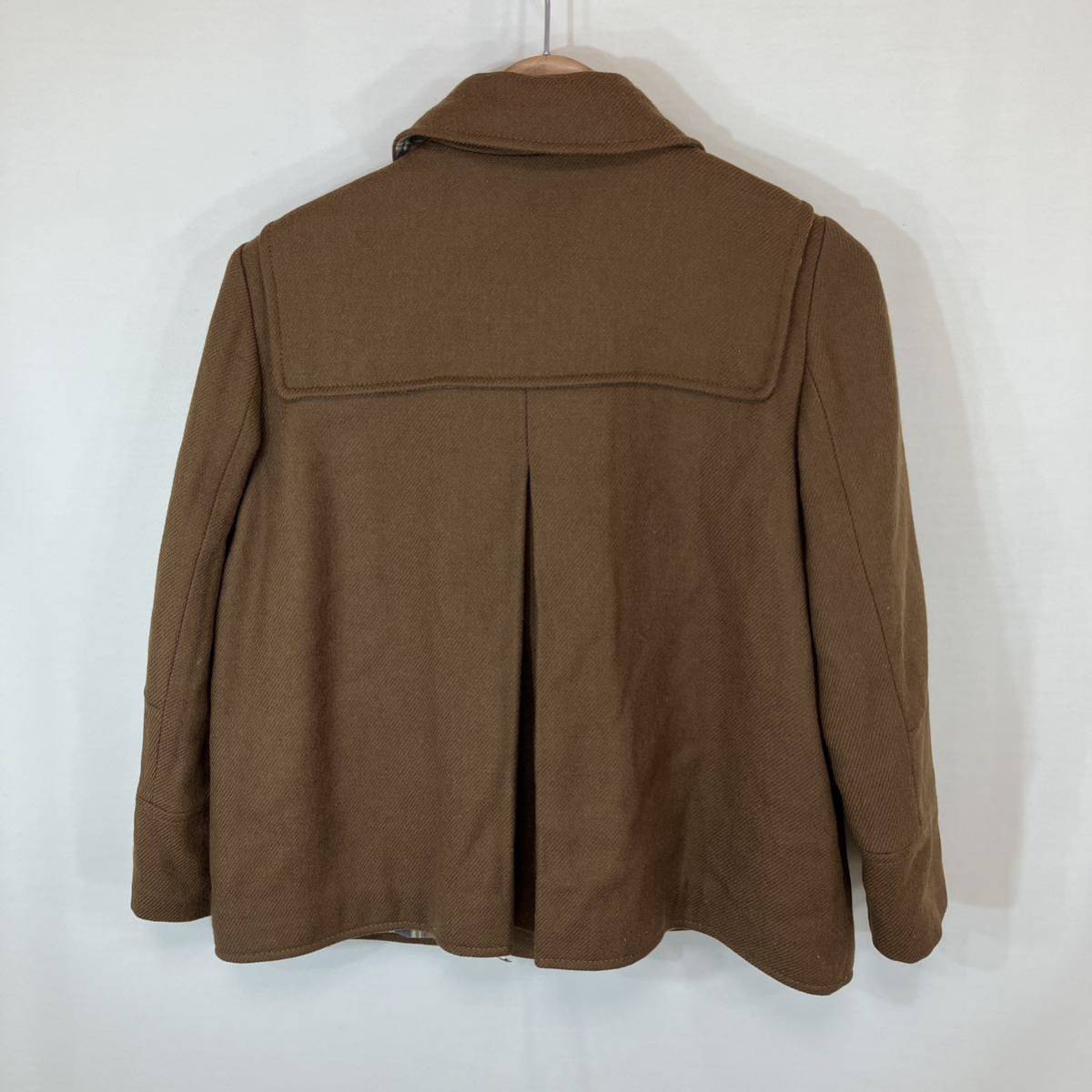 SEE BY CHLOE シーバイクロエ　ladies レディース　ダッフル　ハーフ　コート　 size:38（S） collar:brown ブラウン_画像4