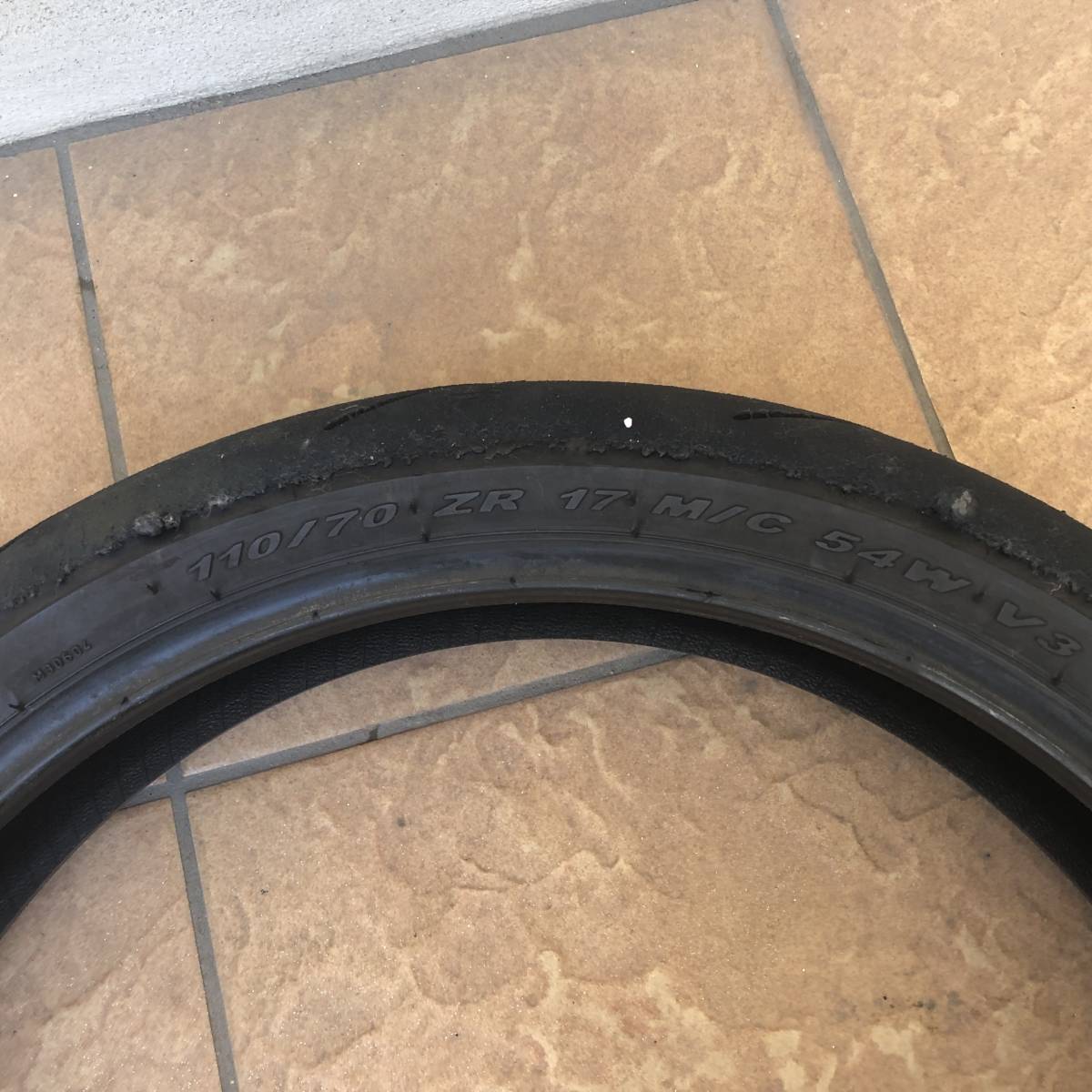 中古 ピレリ　ディアブロスーパーコルサ 前後セット　110/70 R17　150/60 R17　DIABLO SUPERCORSA_画像3