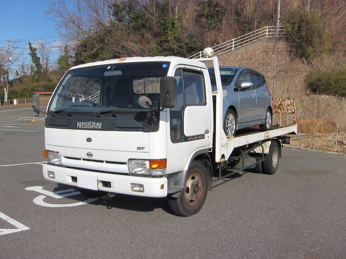 ７年４月 アトラス積載車 ２ｔ積み 検査６年４月１５日まであります の画像2