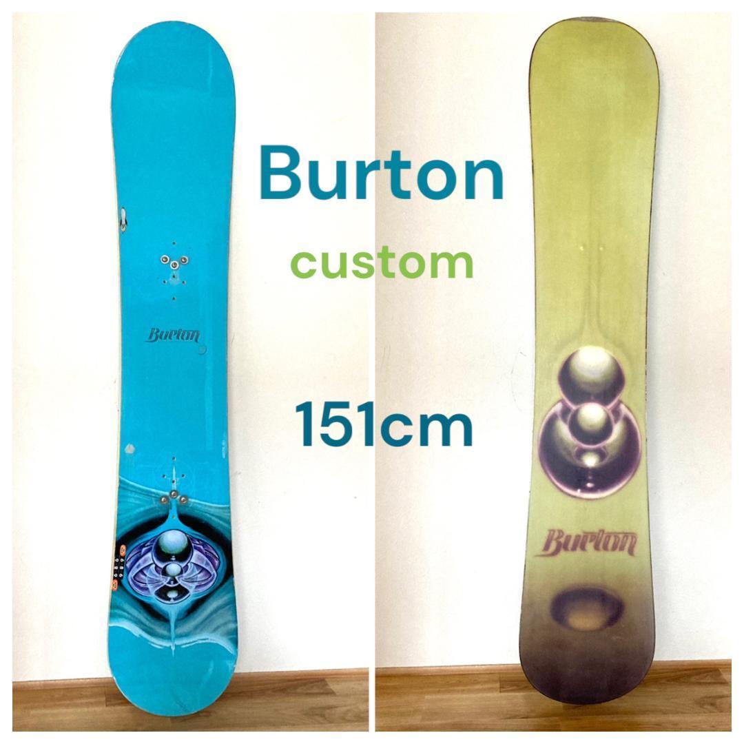 Burton custom バートン カスタム 151cm スノーボード 板 ボード キャンバー