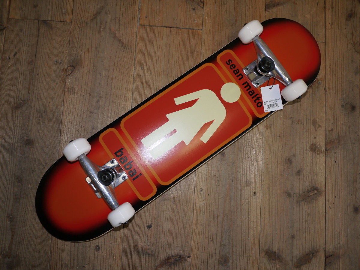 3完成品【GIRL】SEAN MALTO サイズ 7.75x31.125 ガールスケートボード_画像1