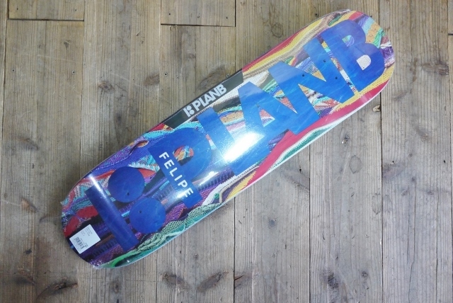税込) 14【PLAN プランビー スケートボード ×31.33 8.25 サイズ デッキ