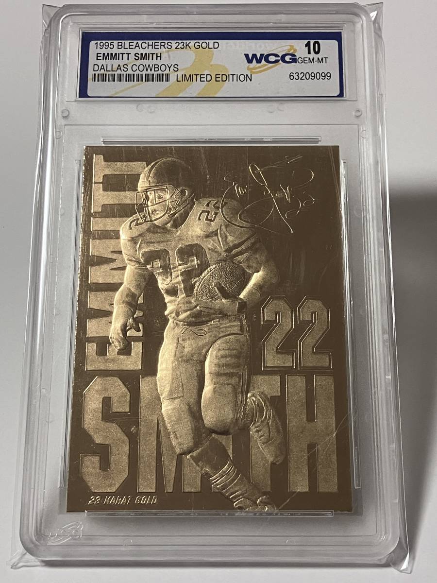 ★ 限定 ★ EMMITT SMITH ★ 1995 23KT GOLD ★_画像1