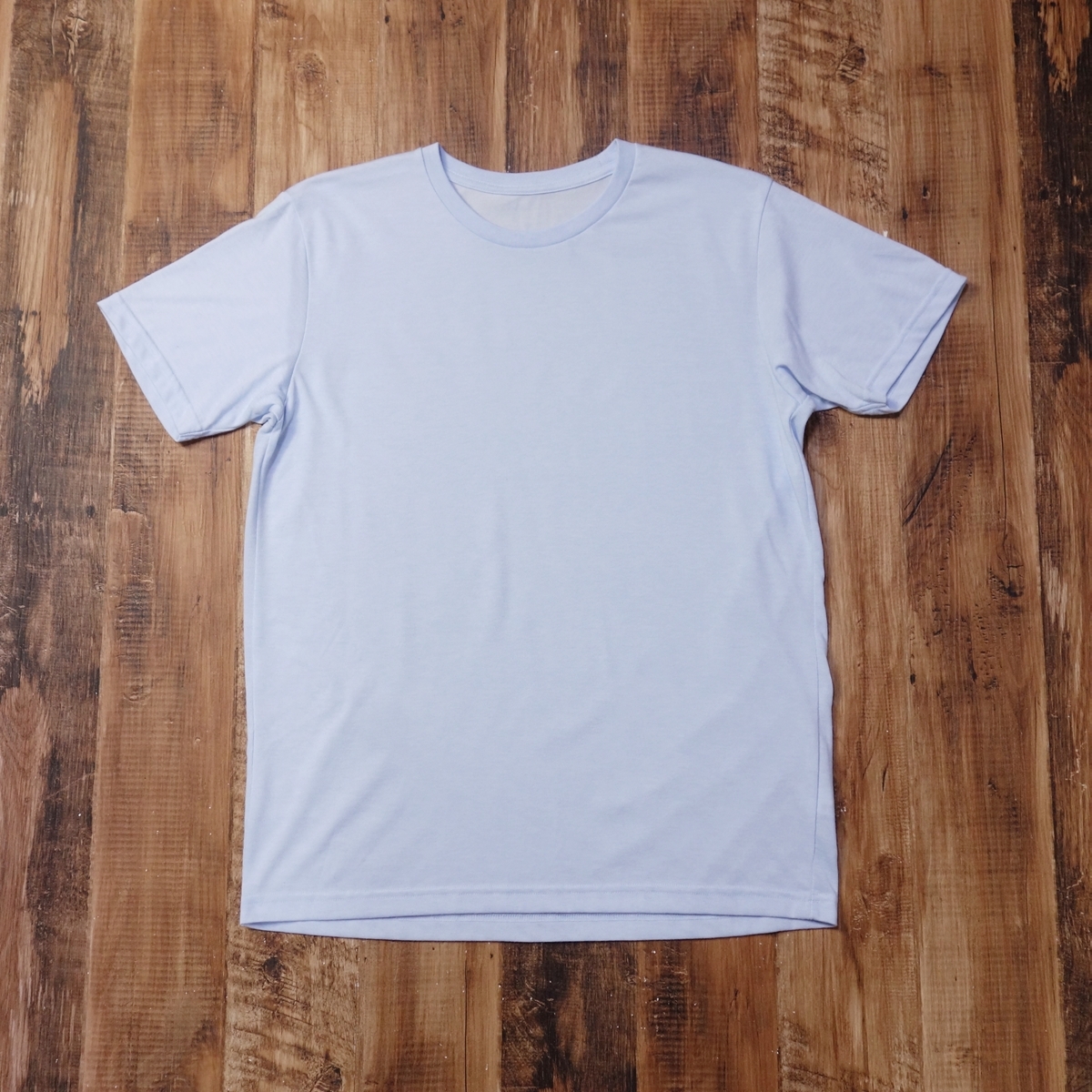 Lサイズ 半袖Tシャツ ユニクロ メンズ UNIQLO 古着 ブルー MB35_画像1