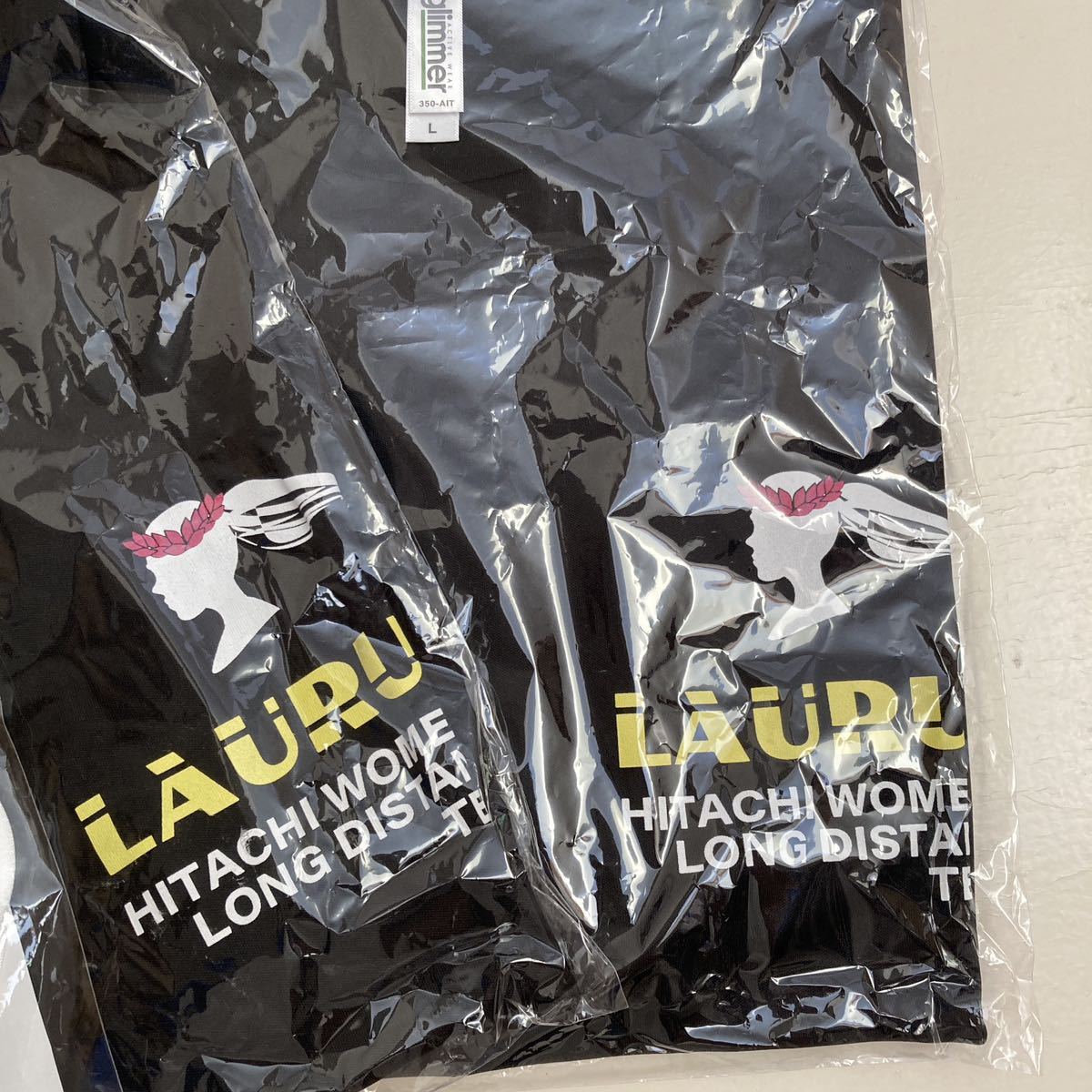 LAURUS HITACHI Tシャツ　M　Ｌ　サイズ　2枚　セット　マスク付き　未開封_画像4