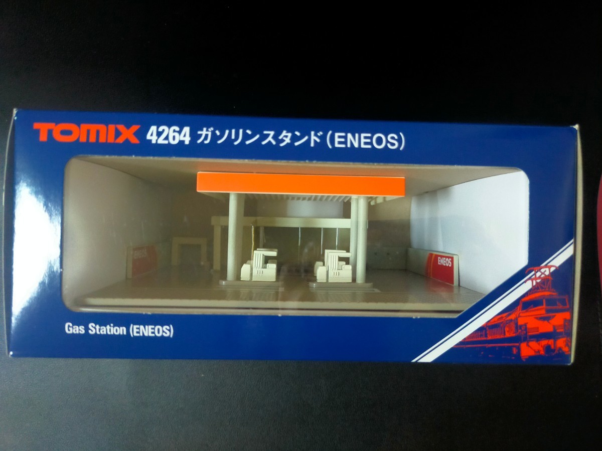 即決！4264 トミックス TOMIX(トミーテック) ガソリンスタンド(エネオス) ENEOS ミニチュア 模型　ジオラマ_画像2