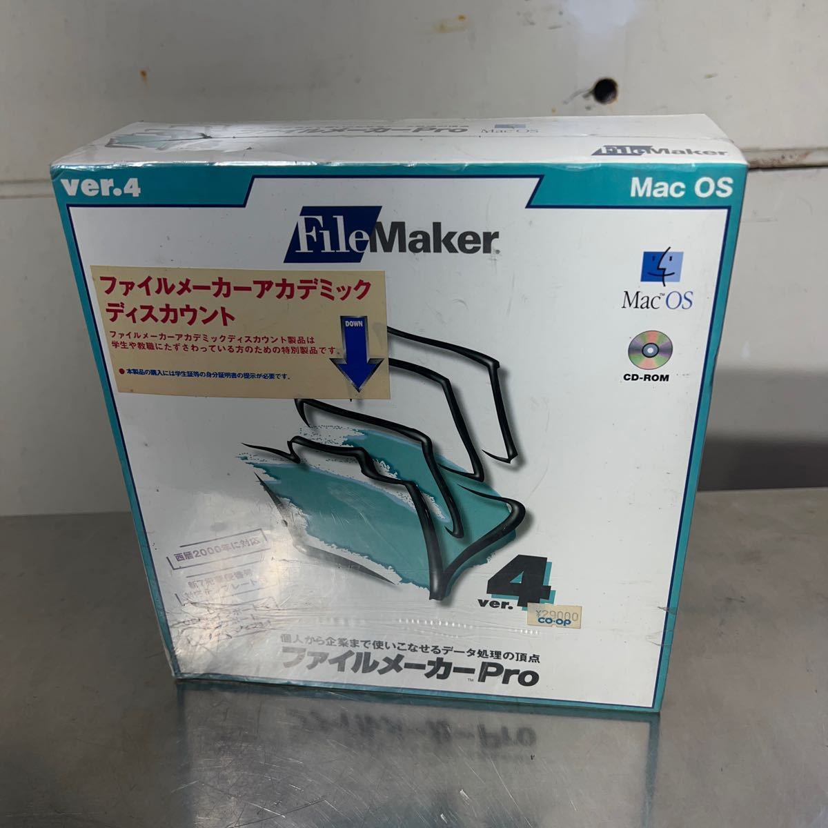 AAE1. ファイルメーカー pro. Mac OS. ver.4. File Maker. ジャンク_画像1