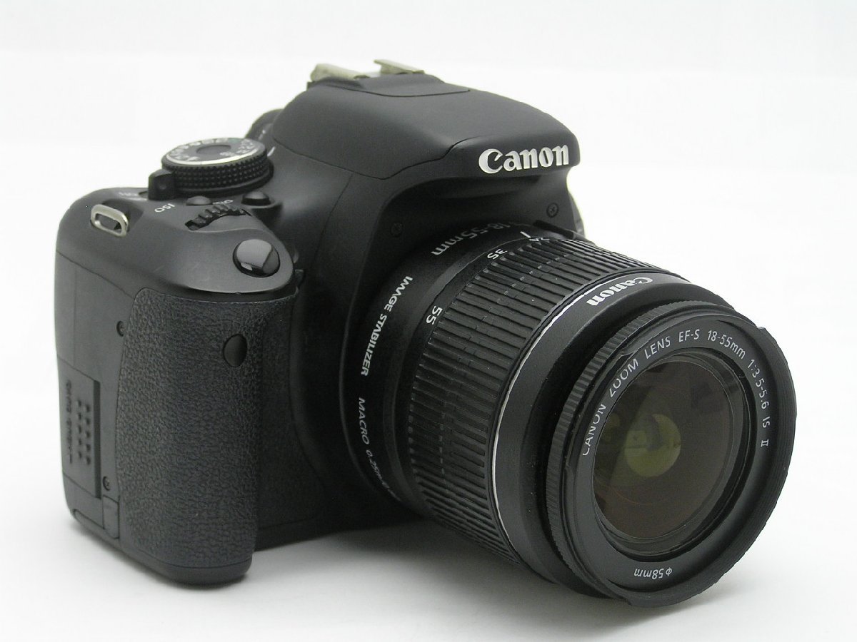 ★ハローカメラ★8848 Canon EOS Kiss X5 (EF-S 18-55mm F3.5-5.6 IS II)1800万画素説明書.【本体とバッテリーのみ】 動作品 1円スタート_画像2